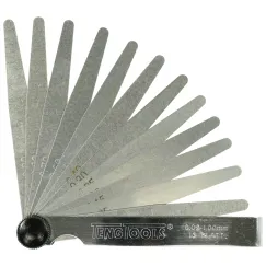 13 Blade Feeler Gauge 0.05-1.00 x 100mm